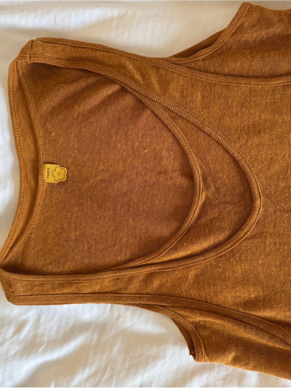 FARM Rust Brown Jumpsuit Romper - Picture 5 of 5